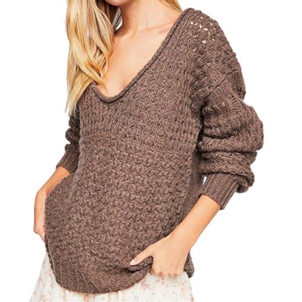 Free People Women's Crashing Waves Pullover